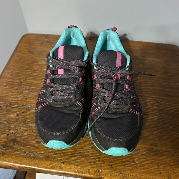 Asics GEL-Venture 7 Running Sneakers Shoes Women's US 9 Black Synthetic 1012A983 - Picture 6 of 11